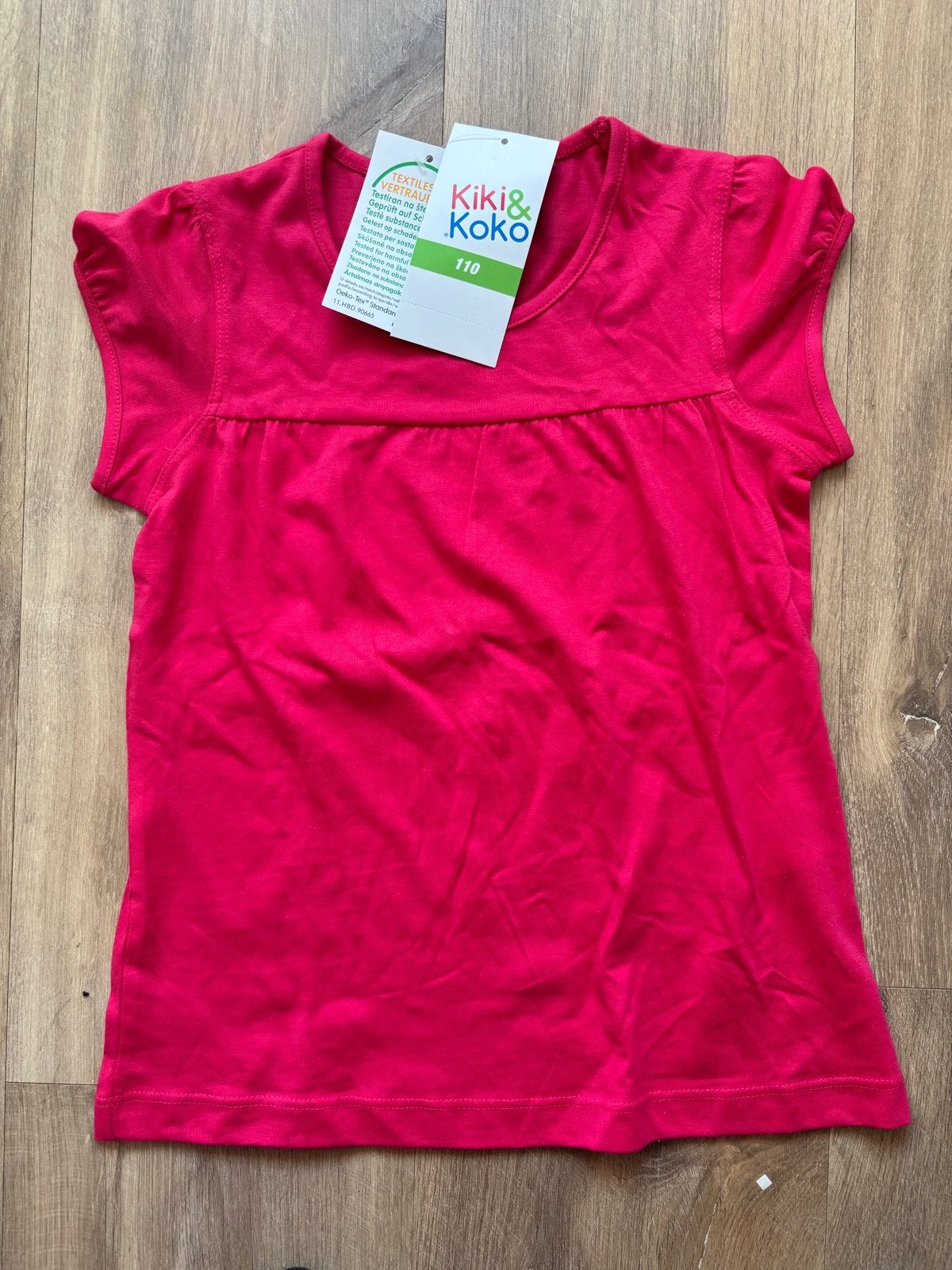 Kiki & Koko Roze T-shirt Maat 110, Ophalen of Verzenden, Nieuw, Meisje, Shirt of Longsleeve