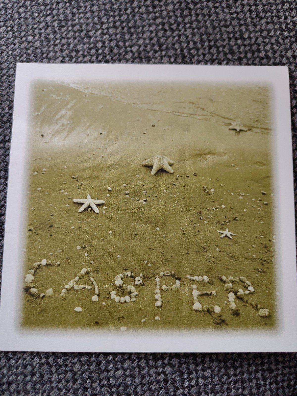 naam in het zand, Verzamelen, Ophalen of Verzenden, 2000 tot heden, Geboortekaartje