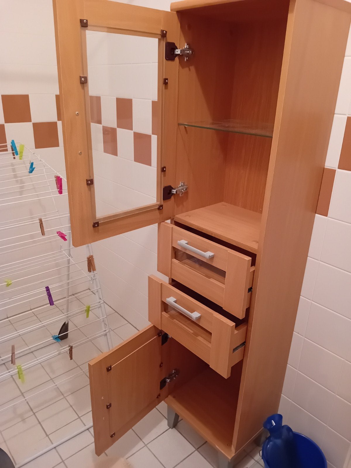 badkamer meubel, Ophalen, 25 tot 50 cm, Minder dan 50 cm, 150 tot 200 cm