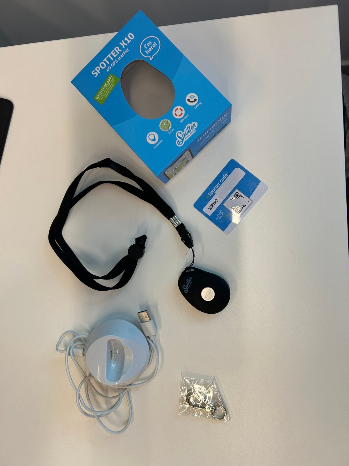 Gps spotter X10 voor senioren, Verzenden, Zo goed als nieuw, Overige accessoires