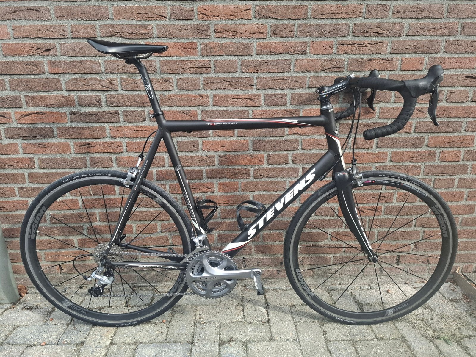 Stevens aspin racefiets 64 aluminium frame, 28 inch, Gebruikt, Velgrem, 61 tot 65 cm