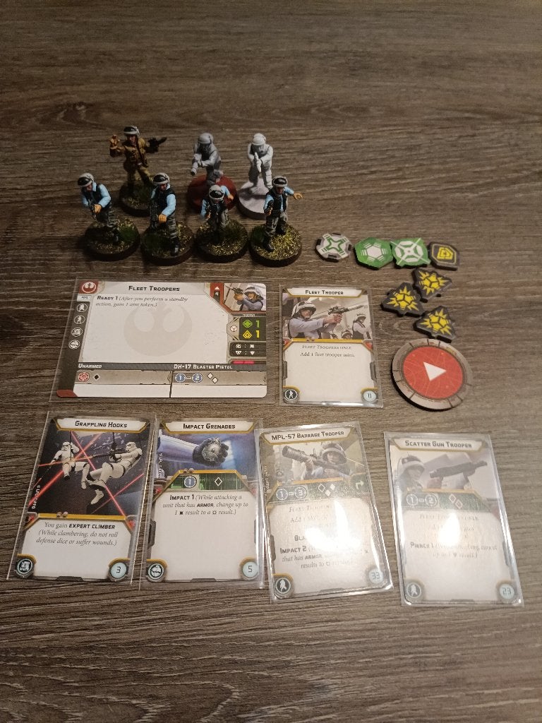 Star wars legion fleet troopers uitbreiding, Figuurtje(s), Overige soorten, Ophalen of Verzenden, Zo goed als nieuw