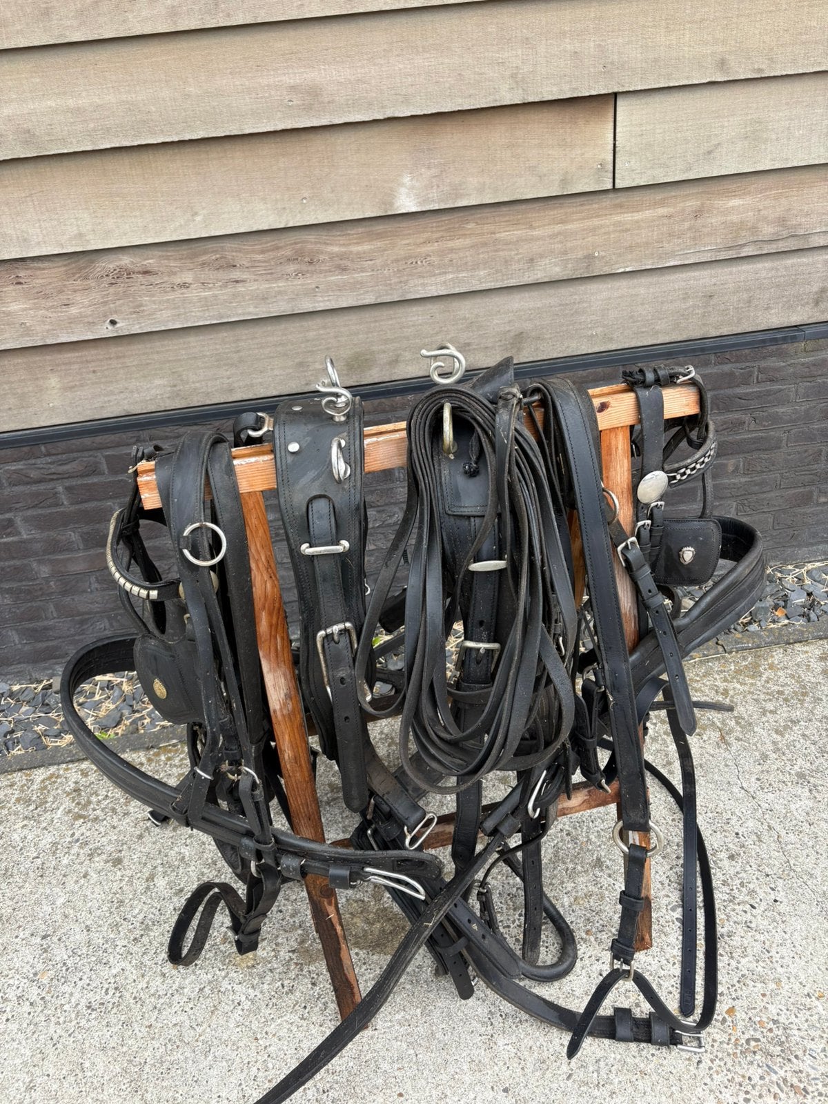 Enkelspan tuig pony en full, Ophalen of Verzenden, Zo goed als nieuw, Overige soorten