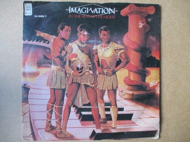 s2573 imagination - in the heat of the night, Ophalen, Gebruikt, 7 inch, Overige genres