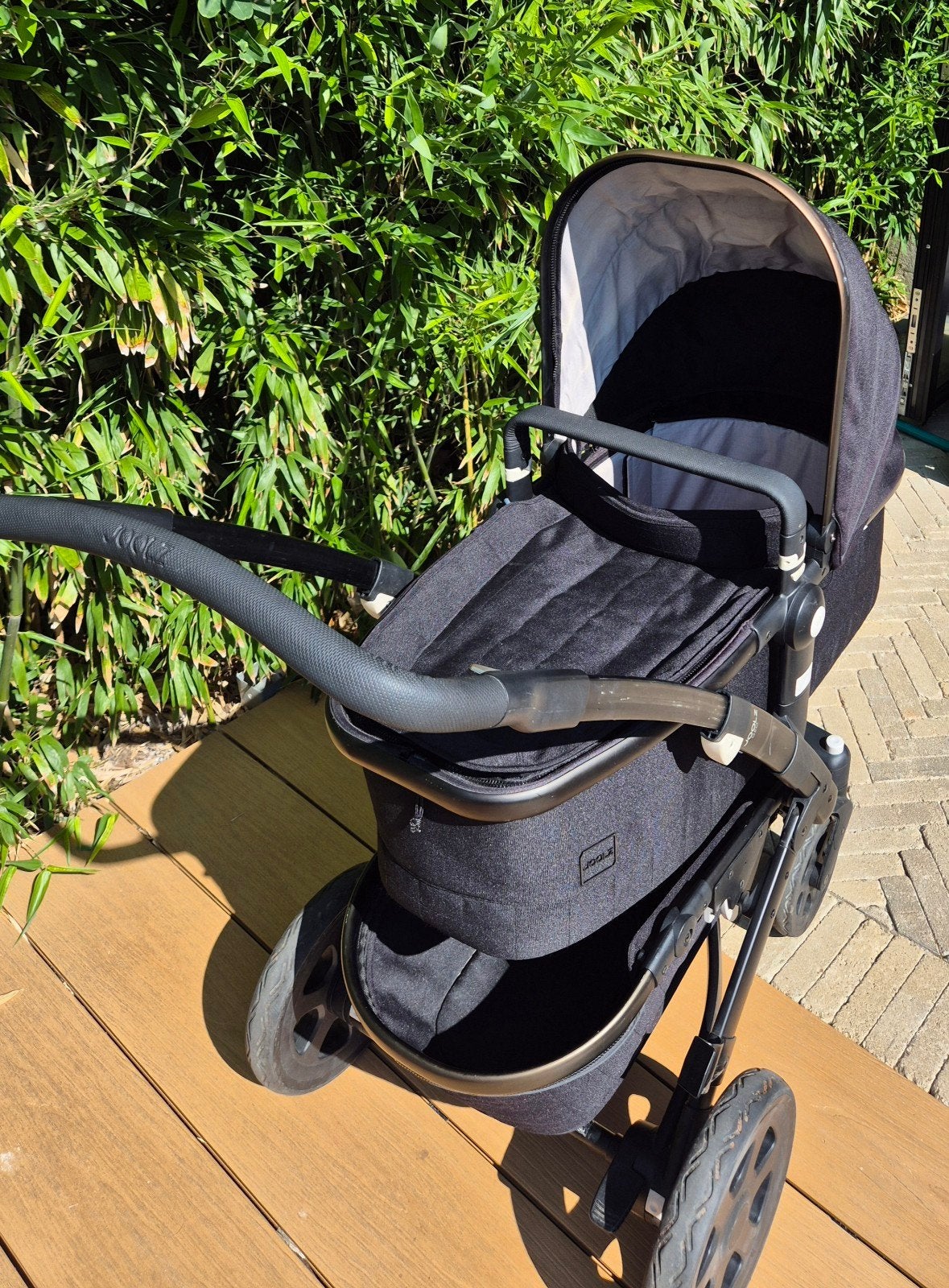 Joolz Geo 2 kinderwagen met veel accessoires, Zo goed als nieuw, Combiwagen, Verstelbare duwstang, Ophalen