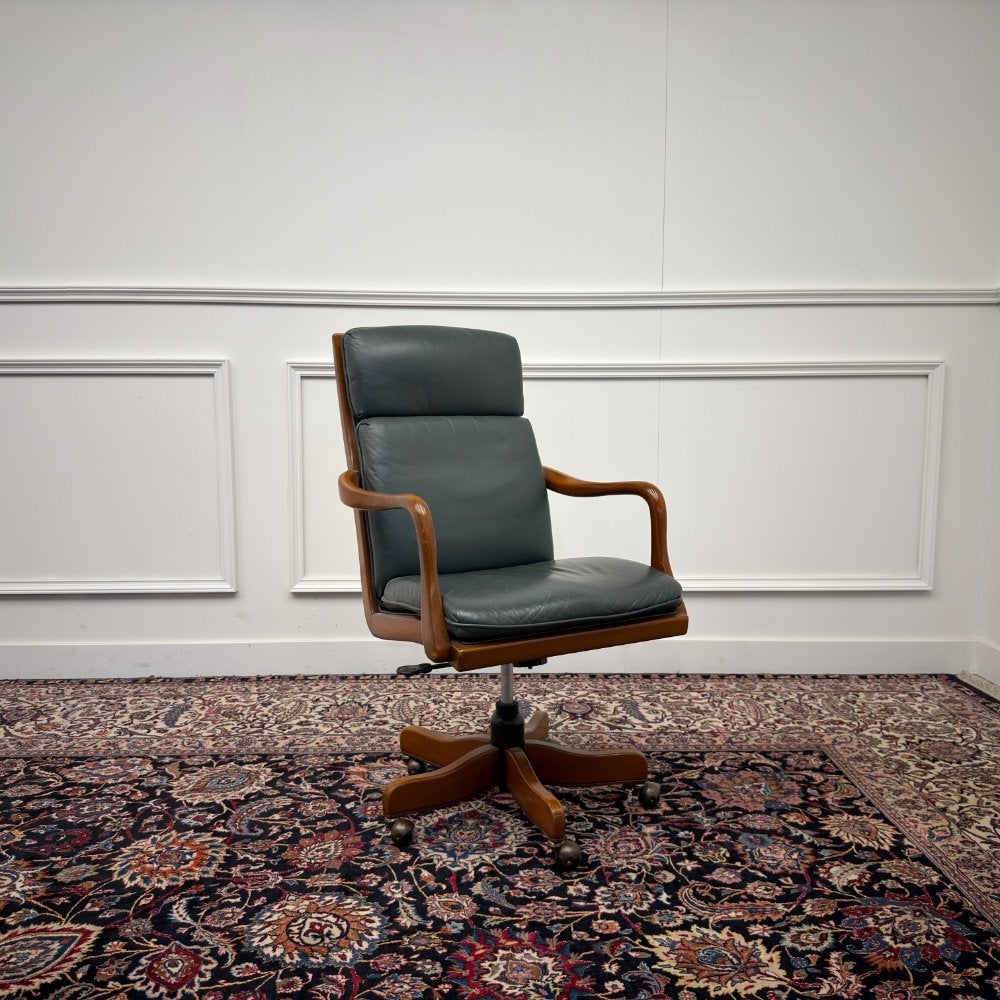 Klassiek Engels Chesterfield Bureaustoel, Ophalen of Verzenden