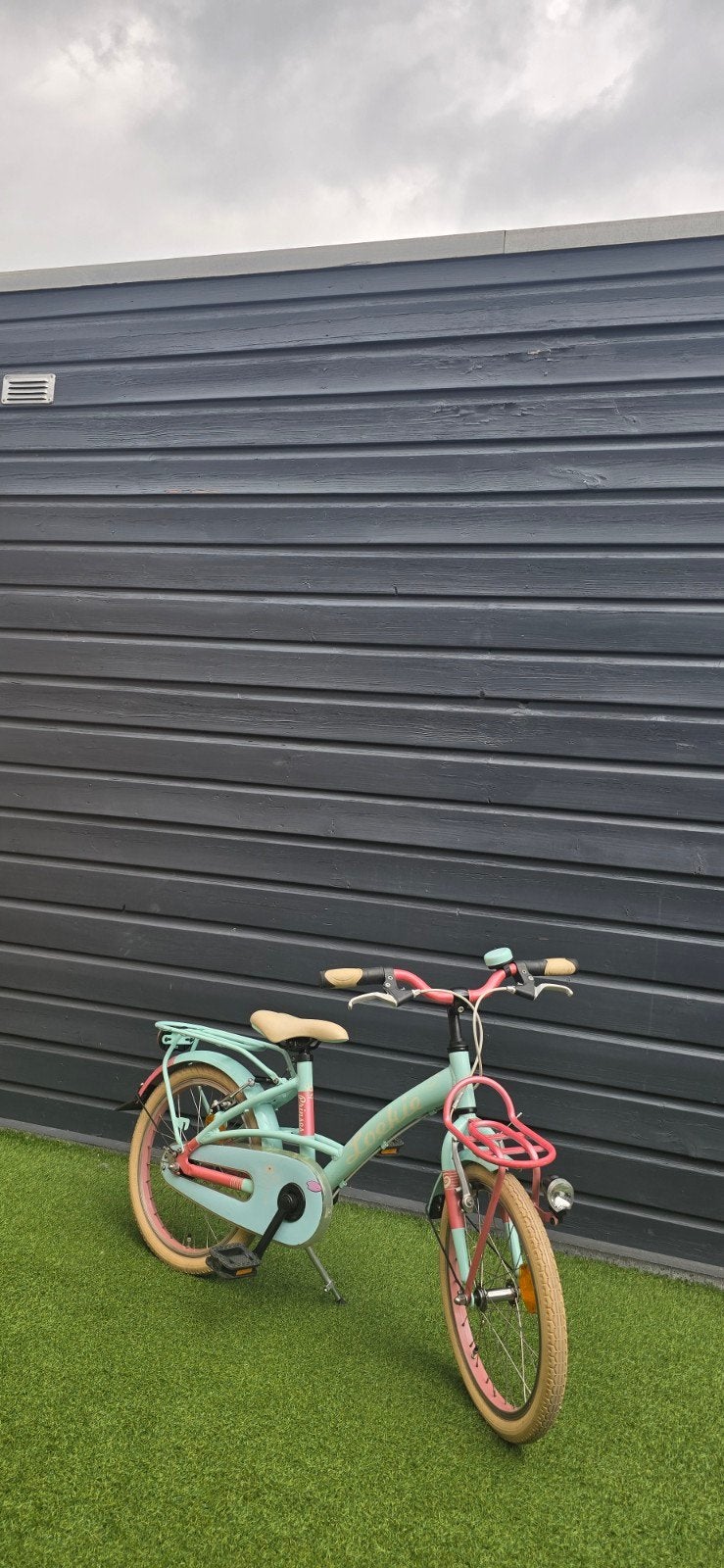 Loekie Prinses 18 Inch Meisjesfiets/Kinderfiets, Fietsen en Brommers, Fietsen | Meisjes, Ophalen, Gebruikt, Handrem, Loekie Prinses