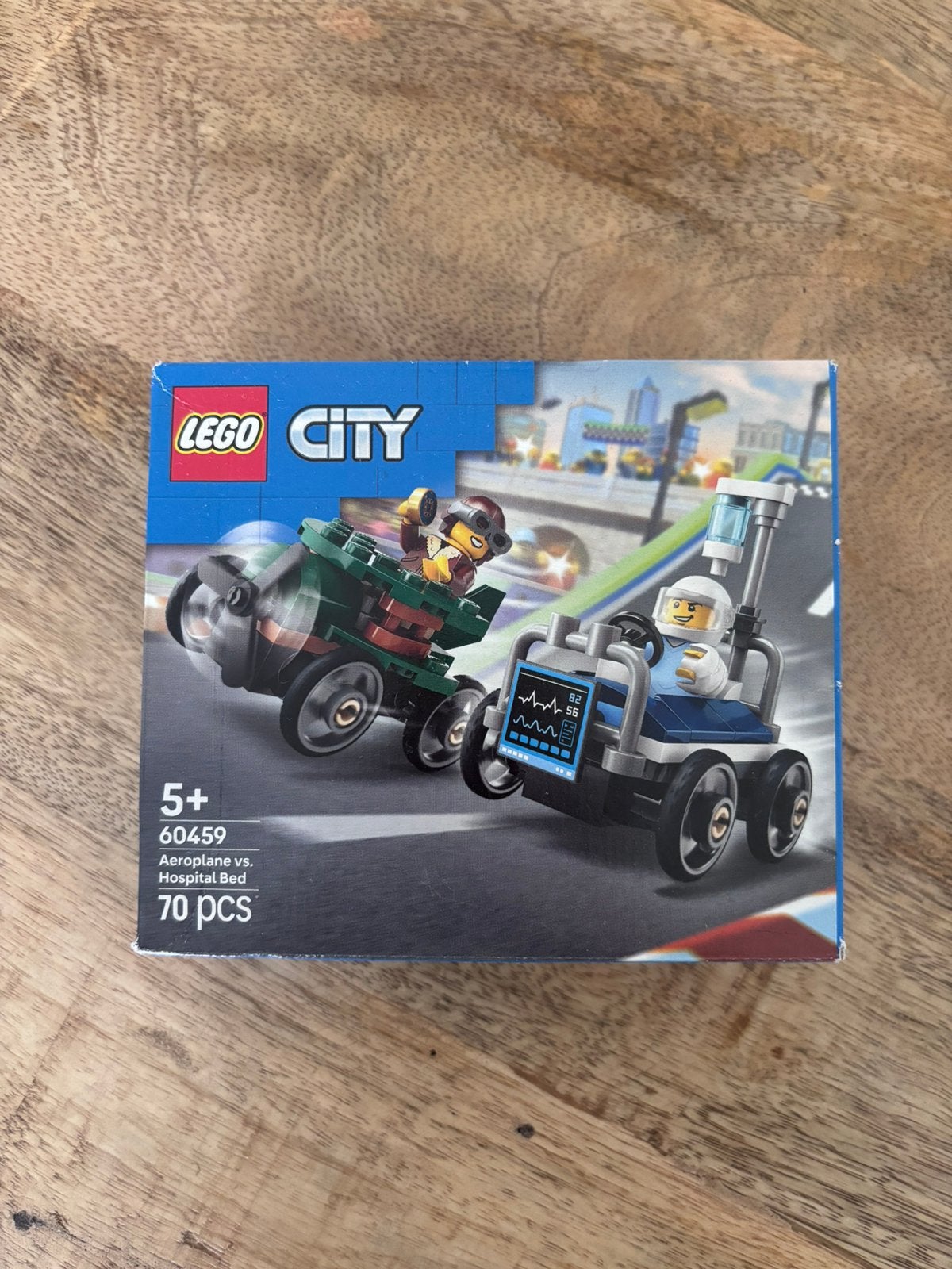LEGO City 60459 - Vliegtuig vs. Ziekenhuisbed, City, Lego, Ophalen of Verzenden, Zo goed als nieuw