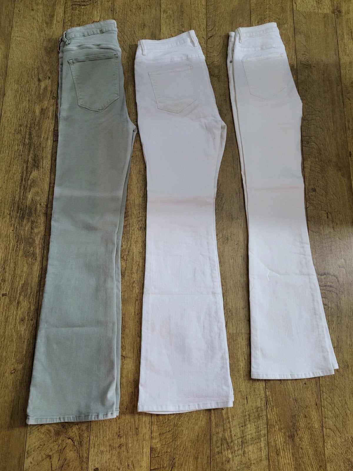 witte spijkerbroeken garcia/ groene, Ophalen of Verzenden, Zo goed als nieuw, Overige kleuren, W27 (confectie 34) of kleiner