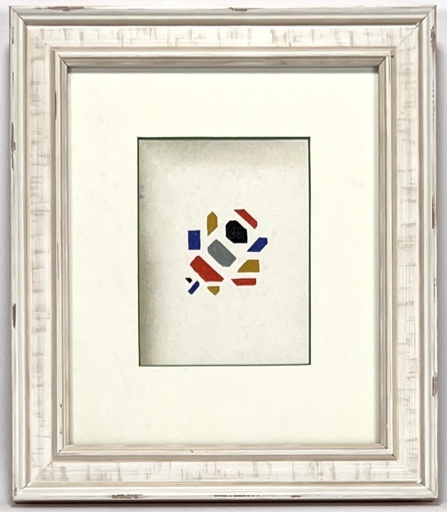546. Offset druk, Bart van der Leck - "Rood, De Stijl, 1976, Ophalen of Verzenden
