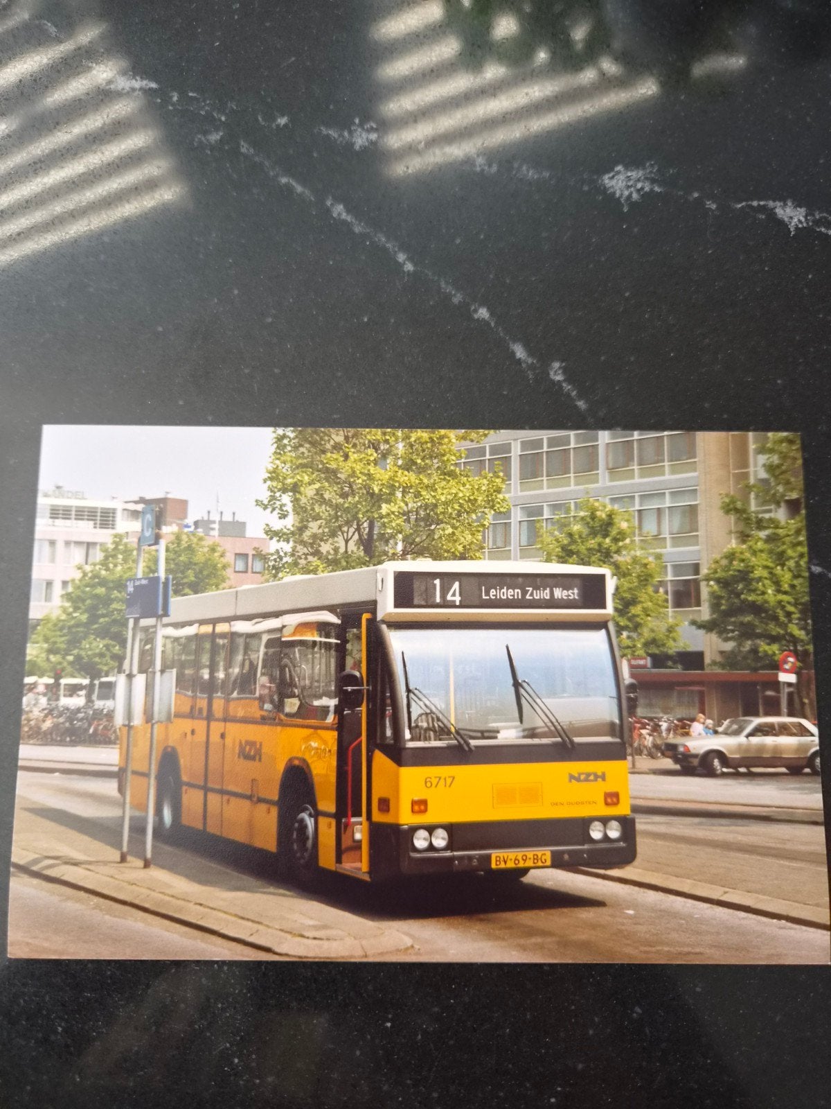 Foto bus NZH 6717 10x15 cm, Ophalen of Verzenden