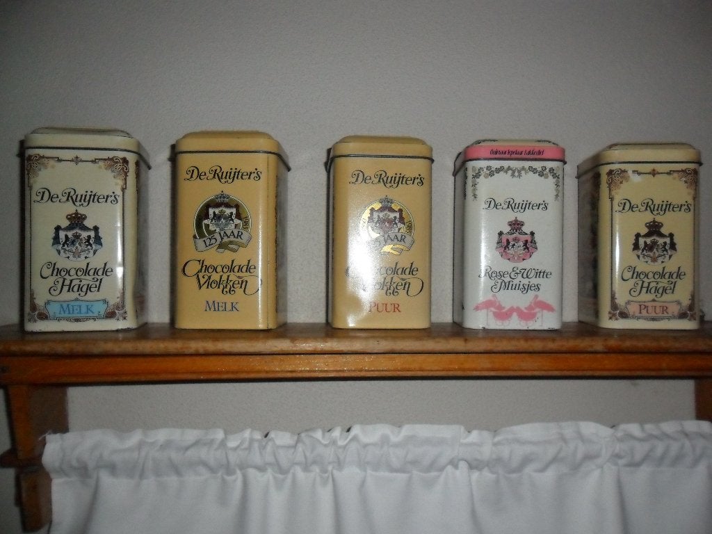 De Ruijter blikken (5), Verzamelen, Ophalen of Verzenden, Gebruikt, Overige, Overige merken
