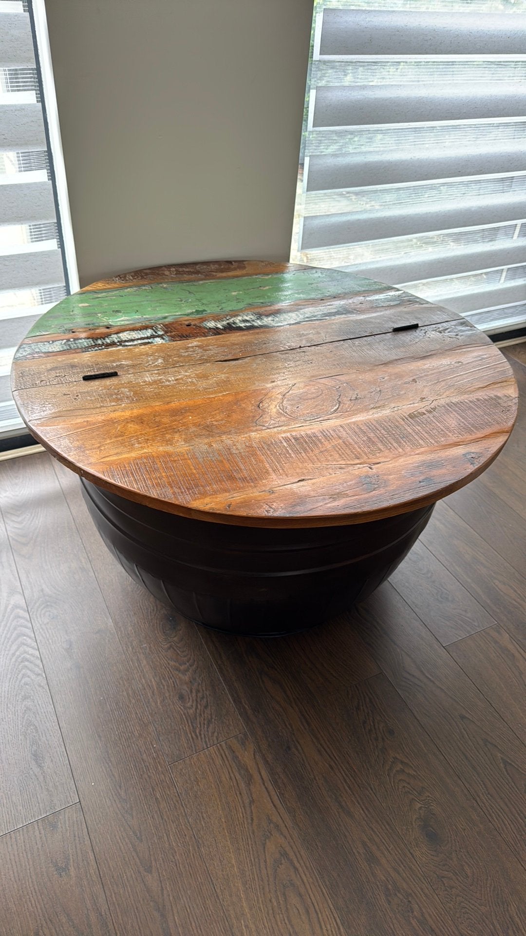 Mooie salon tafel, Ophalen, 100 tot 150 cm, 50 tot 100 cm, Zo goed als nieuw