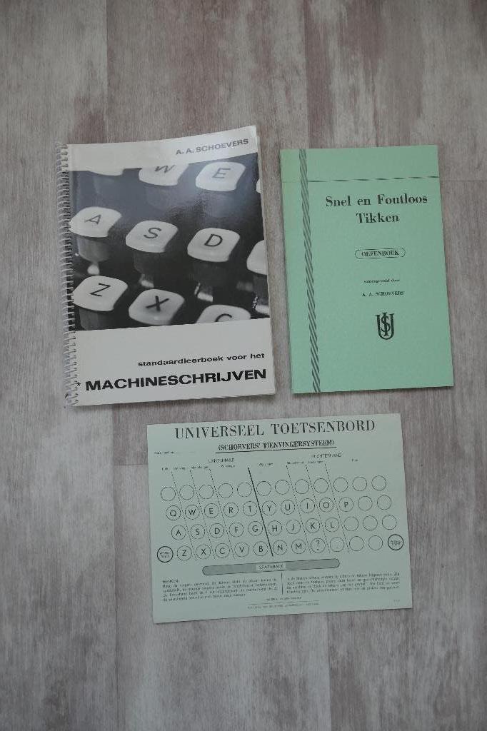 Schoevers leerboek cursus machineschrijven, Ophalen of Verzenden, Beta, Gelezen