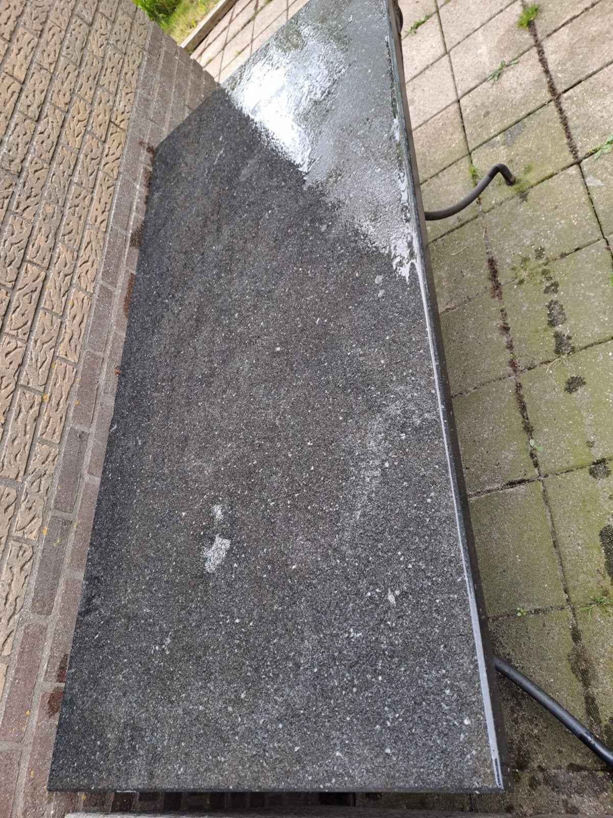 Belgisch hardsteen., Tuin en Terras, Ophalen, Rechthoekig, Overige materialen
