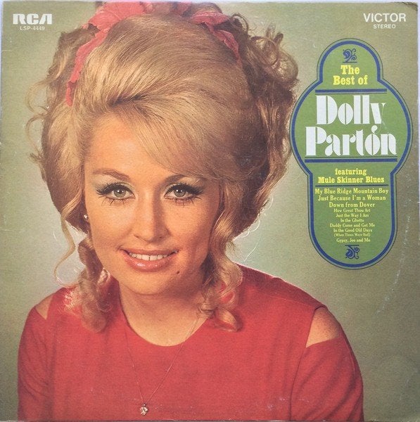 Dolly Parton The Best of Dolly Parton LP, Verzenden, Zo goed als nieuw, 12 inch
