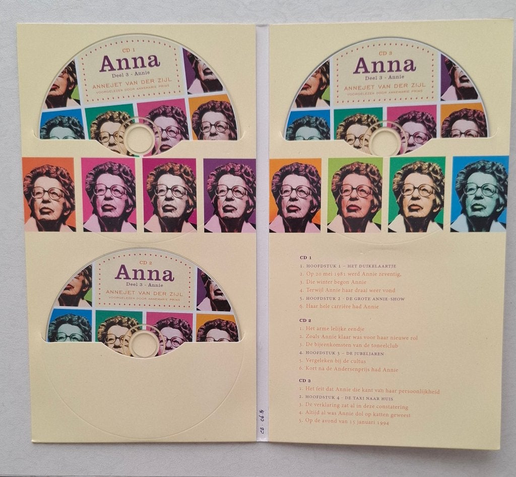 Anna Deel 3 - Annie (3 CD Luisterboek) - Krasvrij, Boeken, Luisterboeken, Cd, Volwassene, Ophalen of Verzenden, Annejet van der Zijl