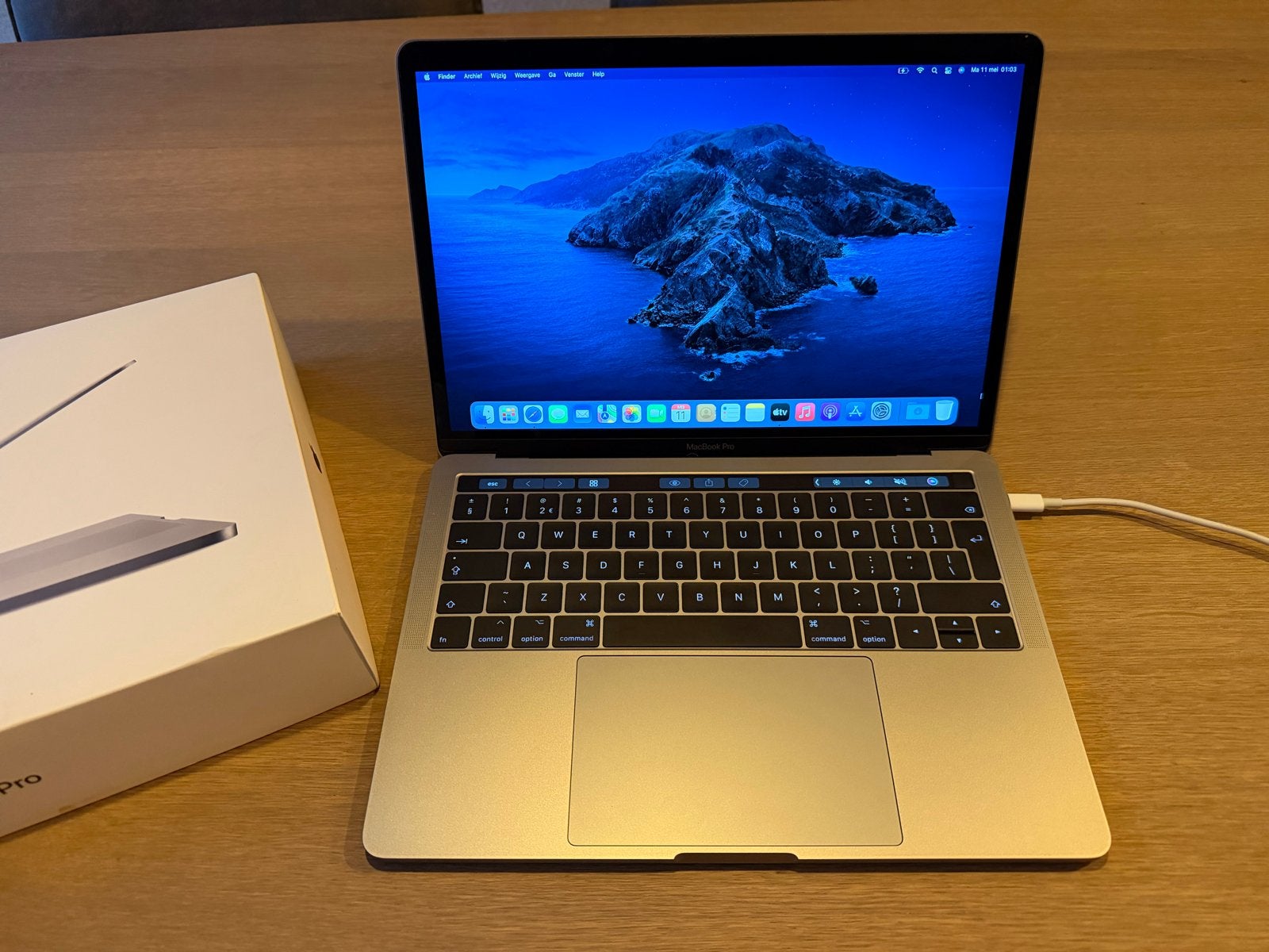 Apple MacBook Pro 13.3 inch 2016, Touchbar, i5, 8GB, 256GB, Computers en Software, Apple Macbooks, 256 GB, 2 tot 3 Ghz, Qwerty