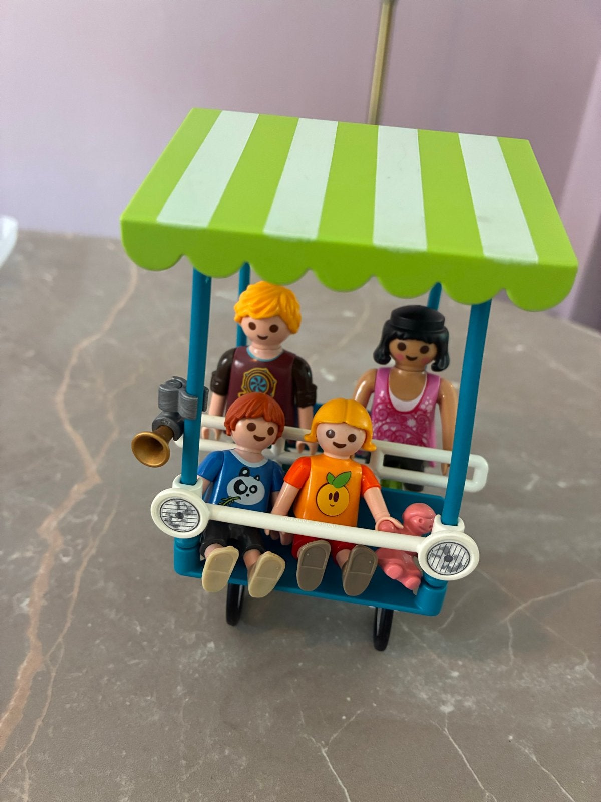 Playmobil Familiefiets 70093 met figuren