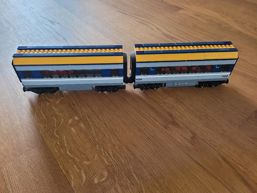 Partij B26=2x Lego trein wagons, Lego, Lego, Gebruikt, Lego