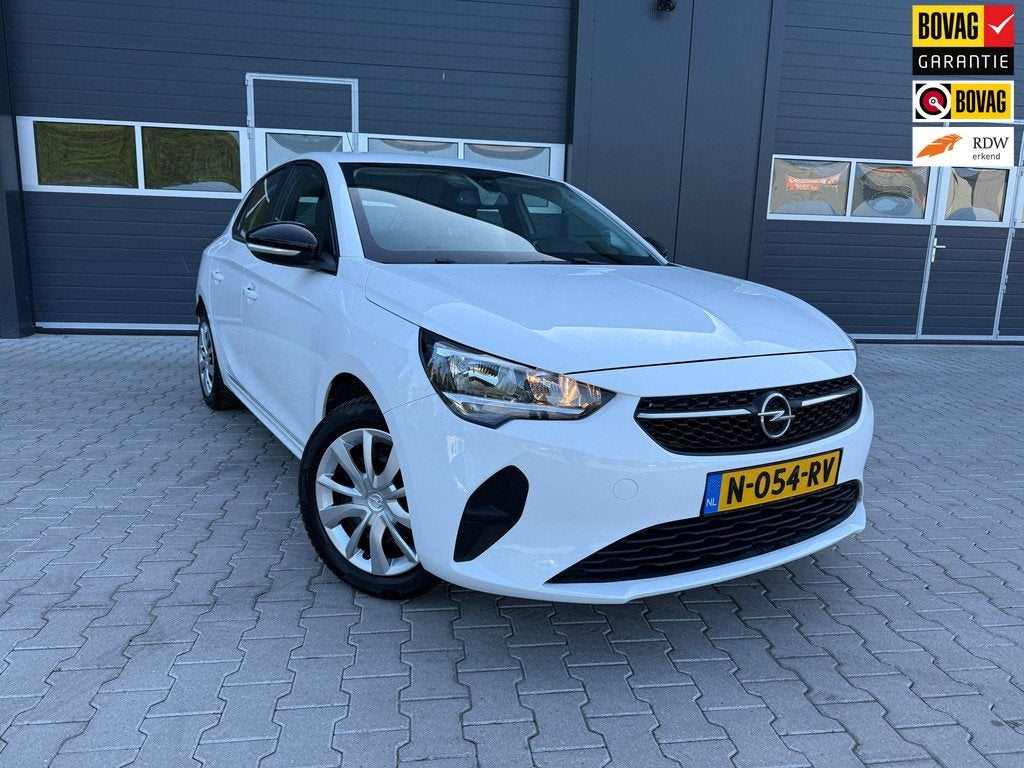 Opel Corsa-e Edition 50 kWh, Auto's, 330 km, Gebruikt, Wit, Origineel Nederlands