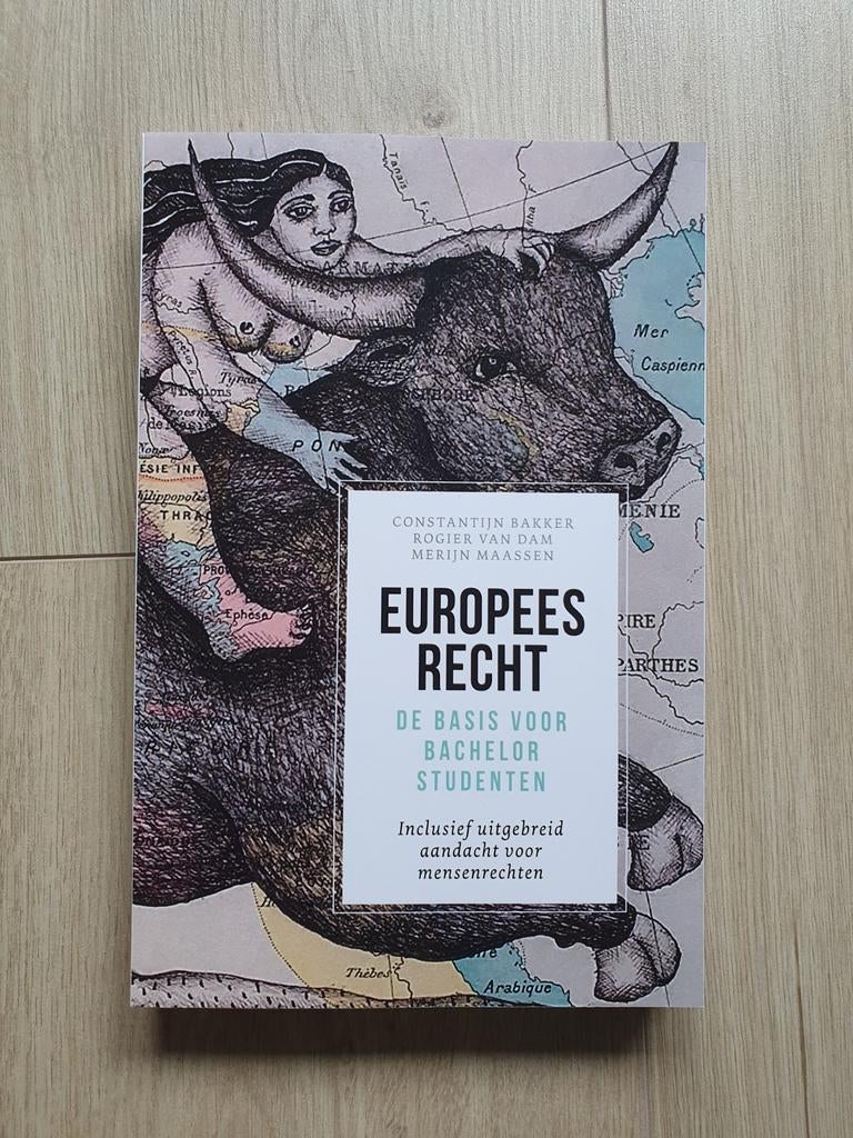 Studieboek Europees Recht - Constantijn Bakker e.a., Zo goed als nieuw, Constantijn Bakker, Rogier van Dam & Merijn Maassen, Gamma
