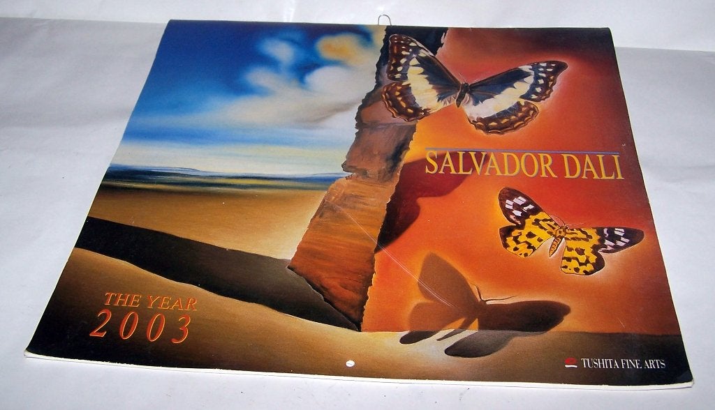 Salvador Dali kunstkalender 2003. 12 afbeeldingen. Nieuw., Ophalen of Verzenden
