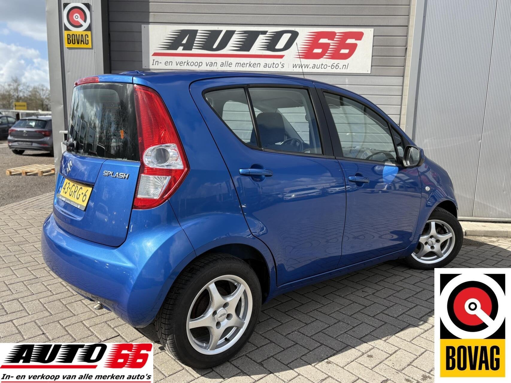 Suzuki Splash 1.0 Trend AIRCO, Auto's, Stof, Gebruikt, Met garantie (alle), Blauw