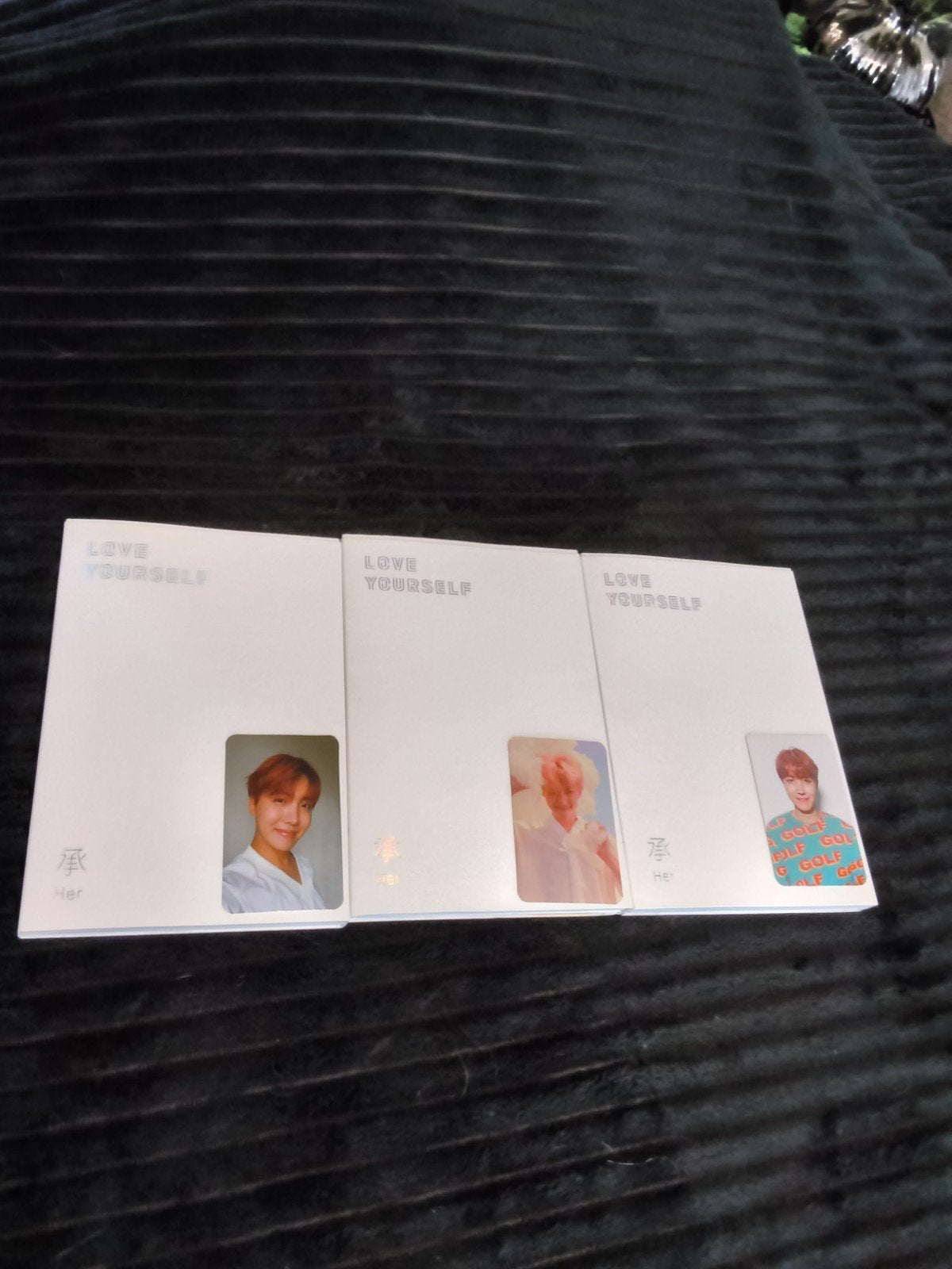 BTS Love Yourself Her Album (3 versies) met photocards, Inclusief boekje, K-pop, Ophalen of Verzenden, Zo goed als nieuw