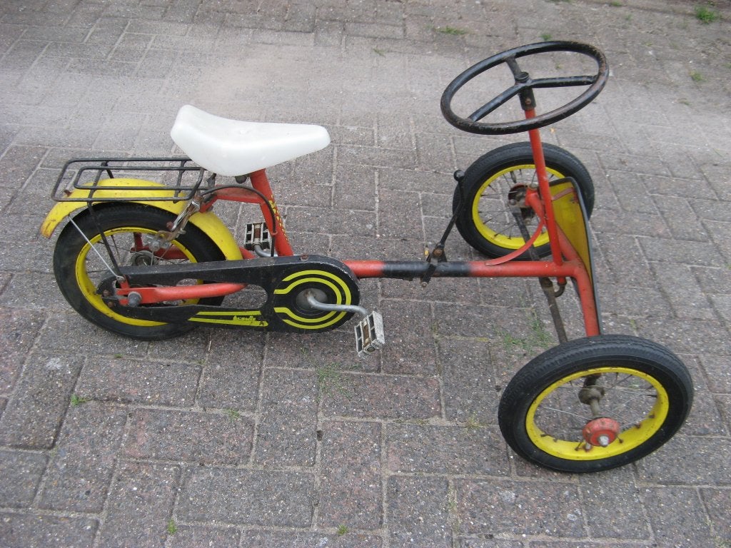 vintage Loekie Liliput 3 wieler, Ophalen, Gebruikt, Velgrem, Overige merken