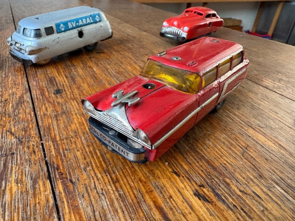 Schuco Varianto Elektro station car 3118, Antiek en Kunst, Antiek | Speelgoed, Ophalen of Verzenden