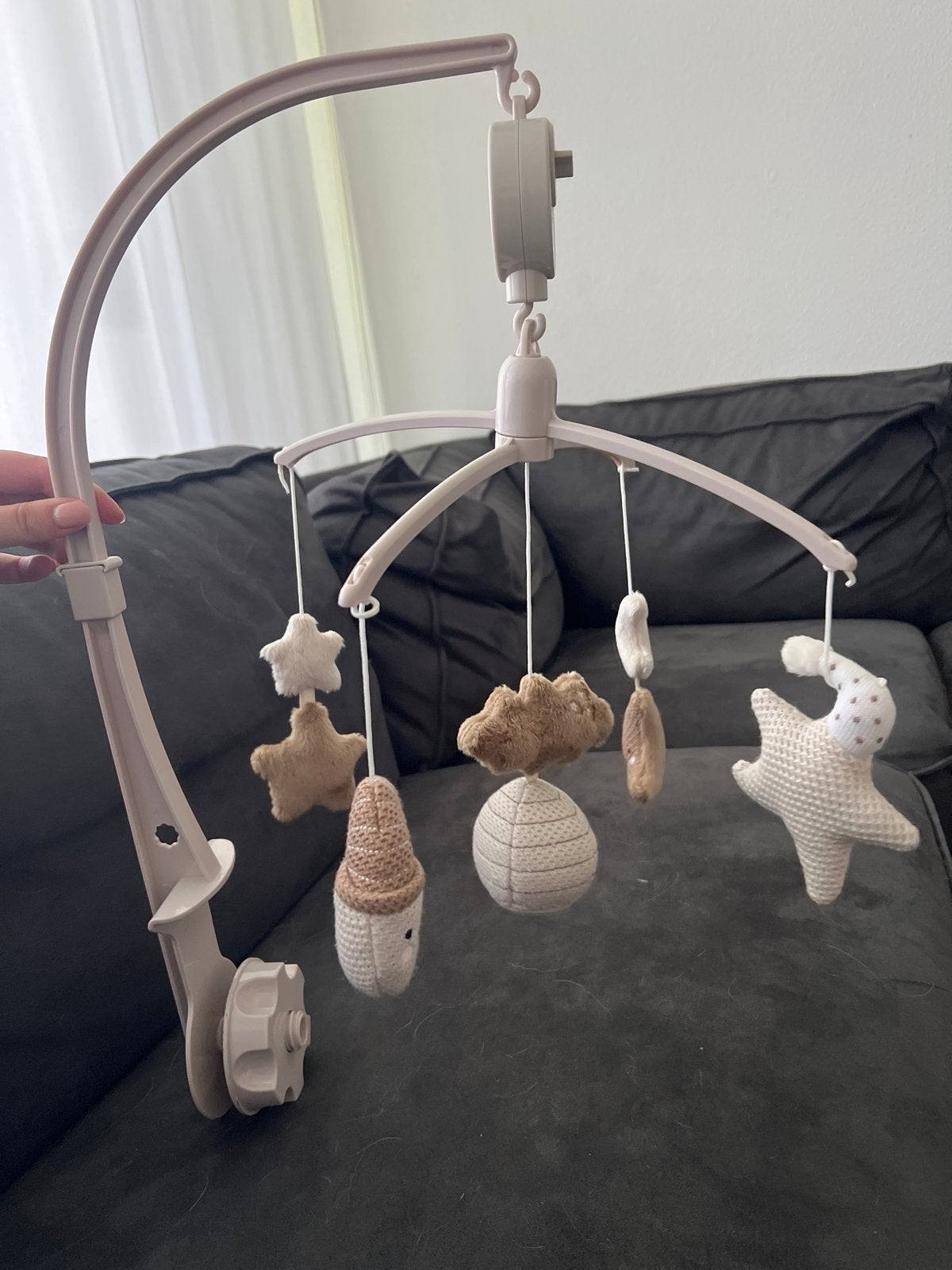 Muziek Mobiel baby’s only voor Box of bed- Sterren en Wolken, Ophalen, Gebruikt, Mobiel