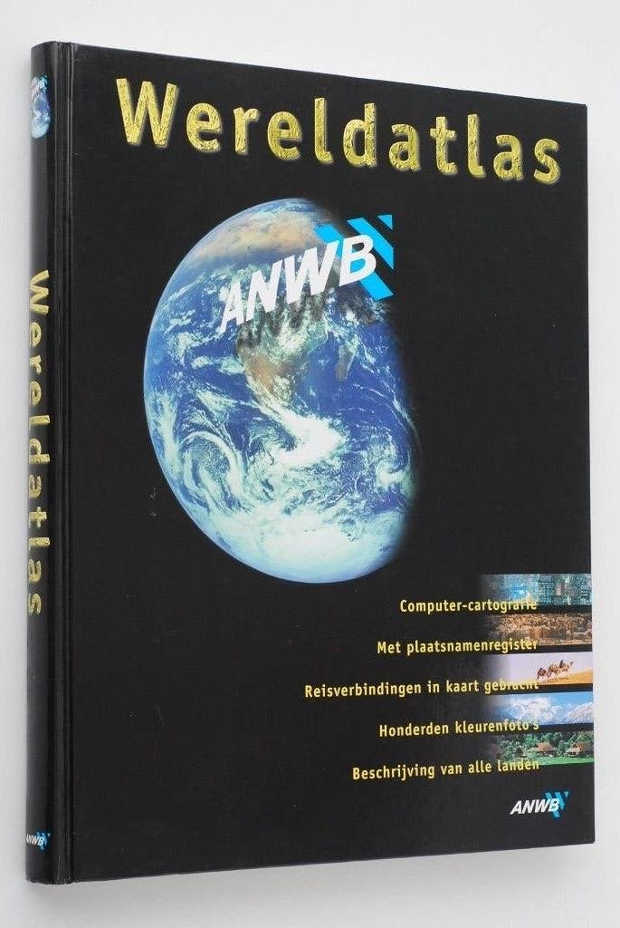 ANWB Wereldatlas (1998), Boeken, Verzenden, Zo goed als nieuw, 1800 tot 2000, Wereld