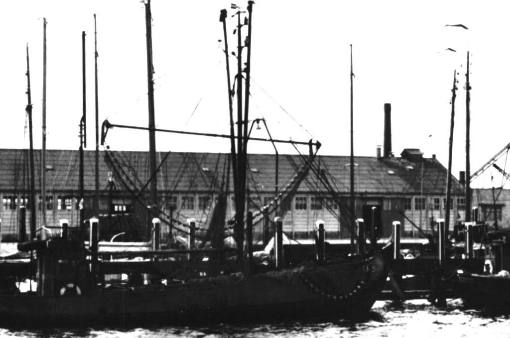 700754 Breskens Z 1961 Silo Vissersvloot Gelopen  postzegel, Ophalen of Verzenden, 1960 tot 1980, Gelopen, Zeeland