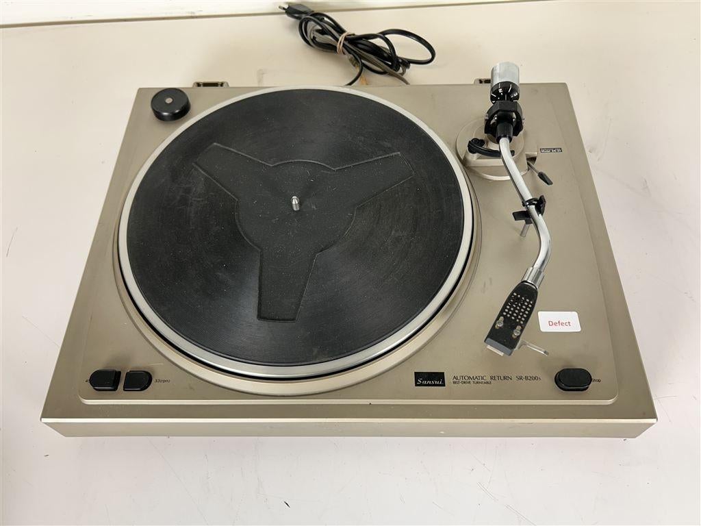 A7336. Sansui SR-B200s platenspeler, Ophalen of Verzenden, Gebruikt, Thorens
