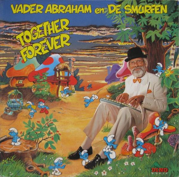 Kinder L.P. (1990) Vader Abraham + Smurfen - Together Foreve, Cd's en Dvd's, Vinyl | Kinderen en Jeugd, Gebruikt, 6 tot 9 jaar