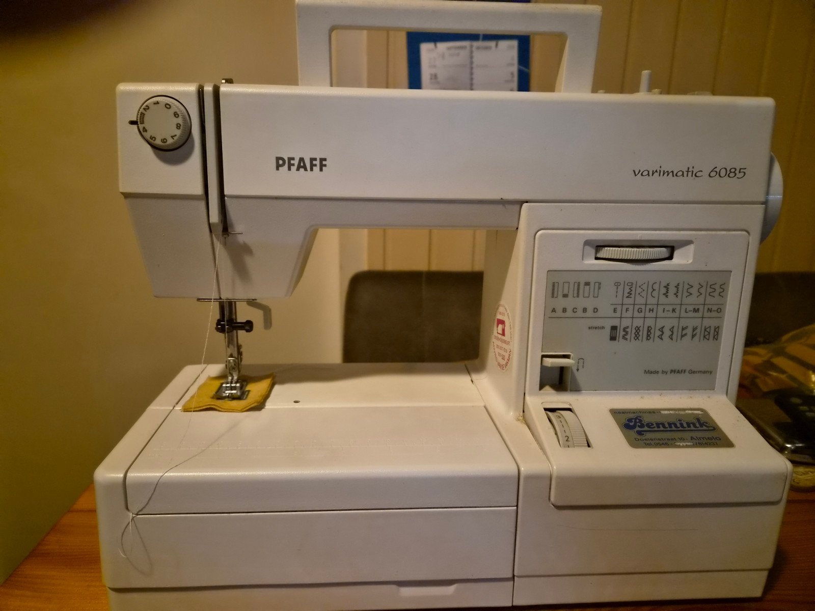 Pfaff naaimachine, Ophalen, Gebruikt, Naaimachine, Pfaff