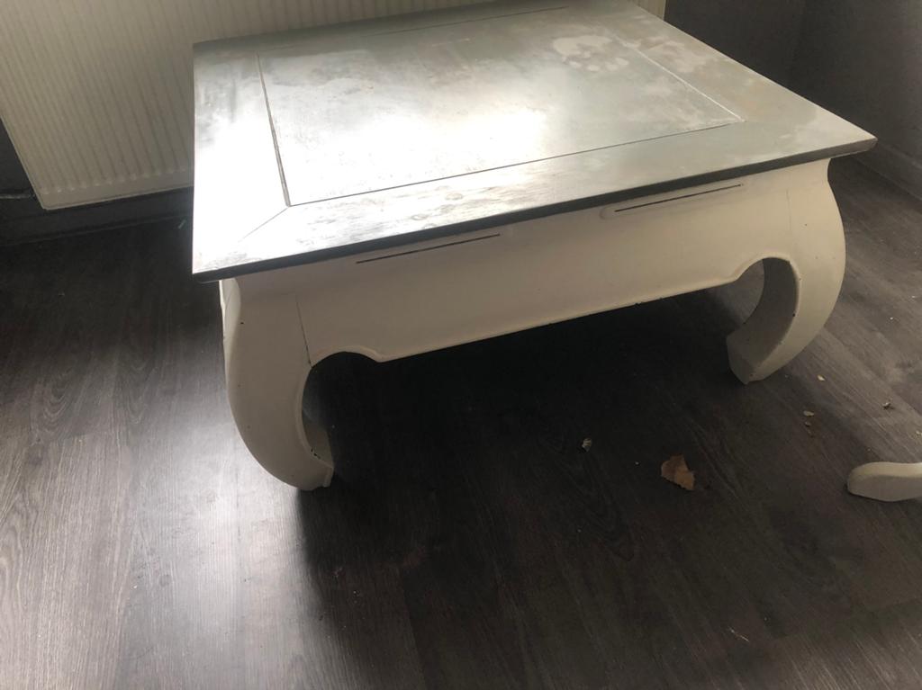 Opiumtafel, Ophalen, 50 tot 100 cm, Zo goed als nieuw, Minder dan 50 cm
