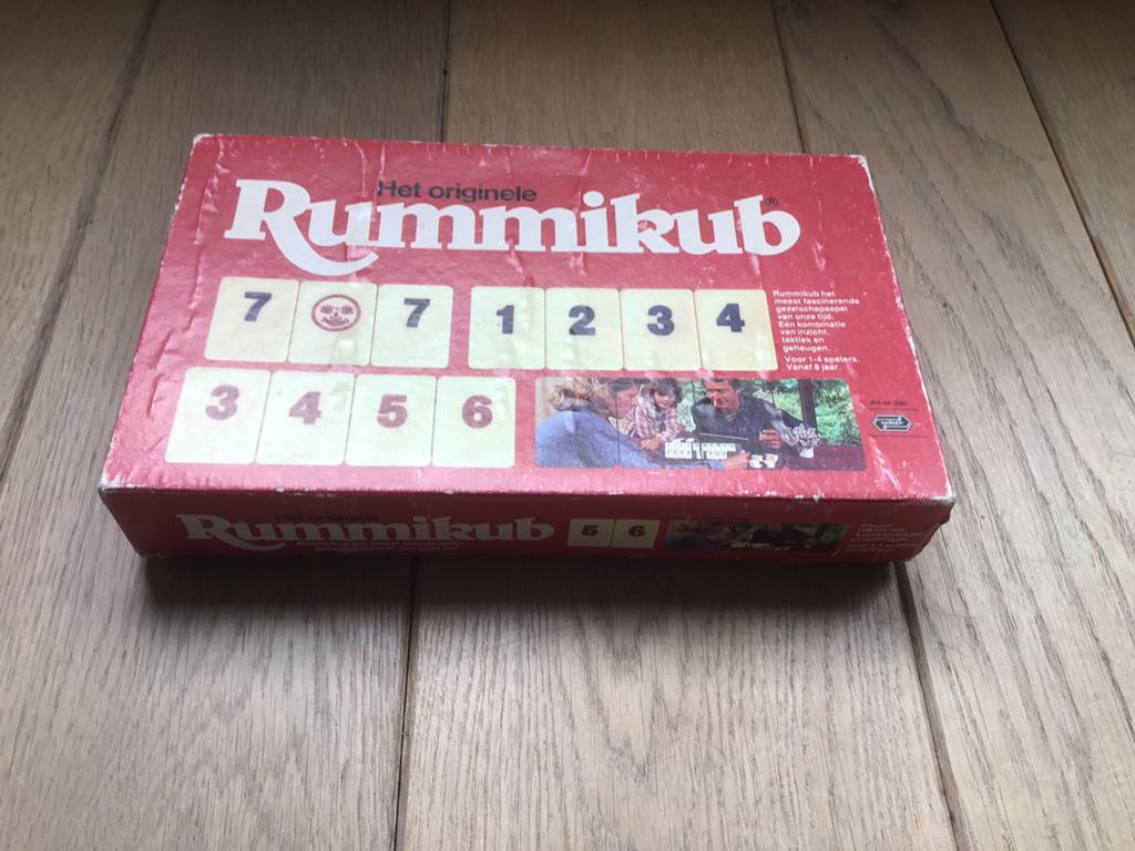 Rummikub kleine stenen van Goliath nr 290 compleet., Ophalen of Verzenden, Gebruikt