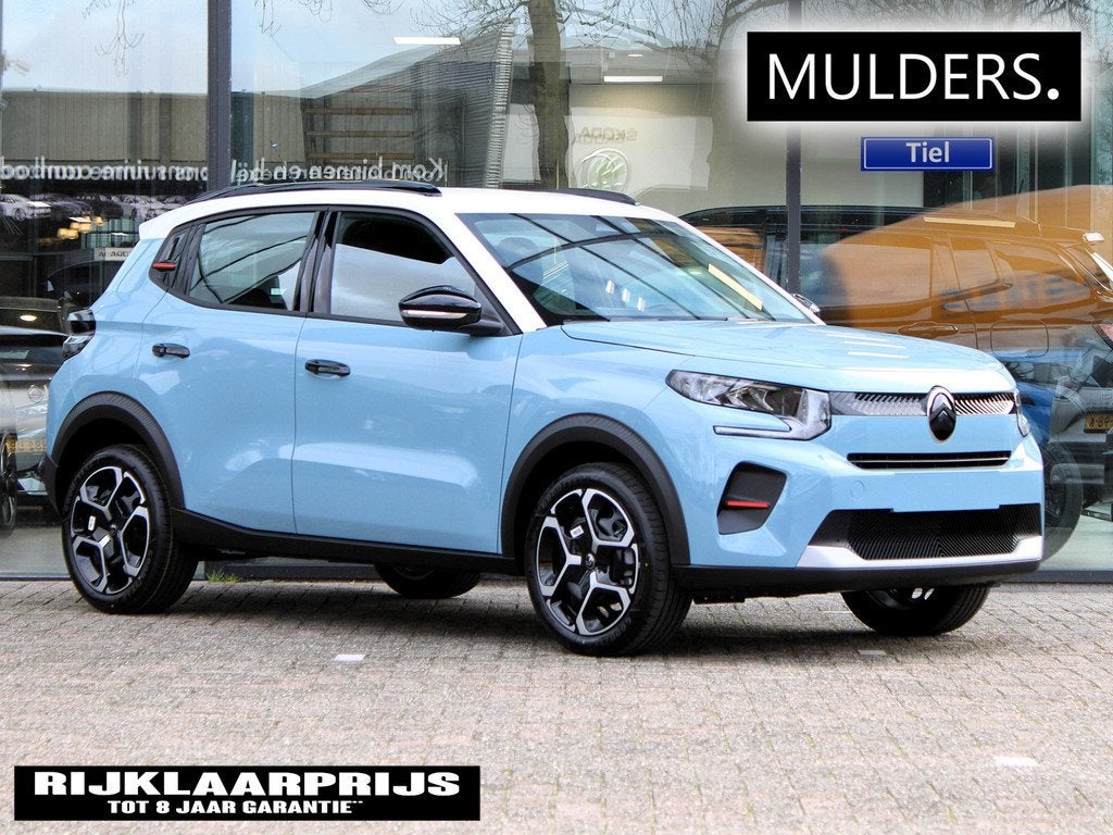 Citroen C3 1.2 Turbo 100pk Plus VOORRAAD KORTING, Auto's, Citroën, Voorwielaandrijving, 12 maanden, 600 kg, Euro 6