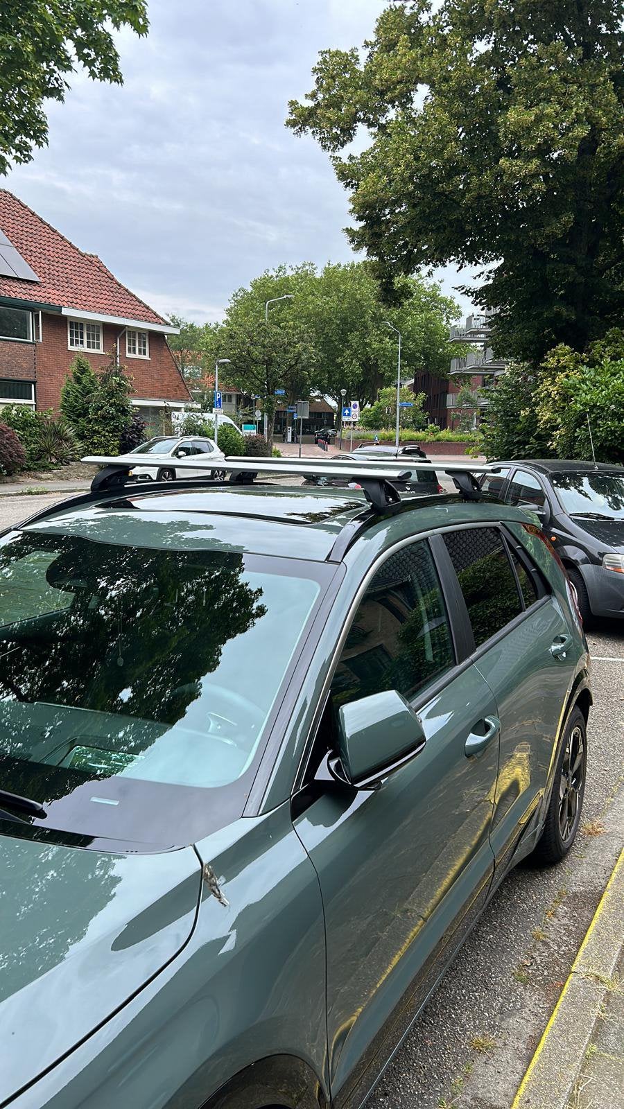 Prorack dakdragers kia Niro geïntegreerde dakrails, Ophalen