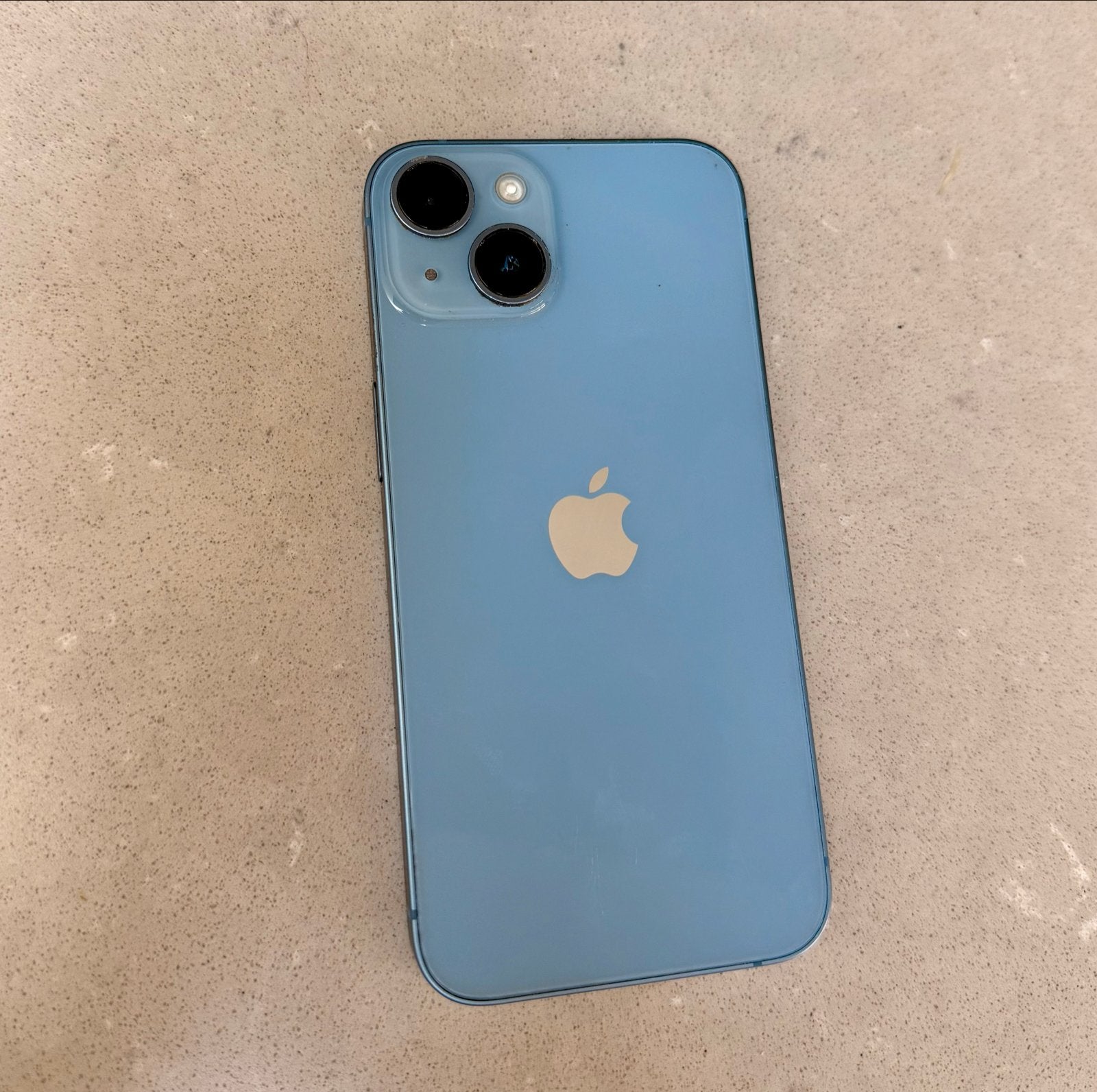 iPhone 14 - Zo goed als nieuw, 86% batterij, Telecommunicatie, 256 GB, 86 %, Blauw, Ophalen of Verzenden