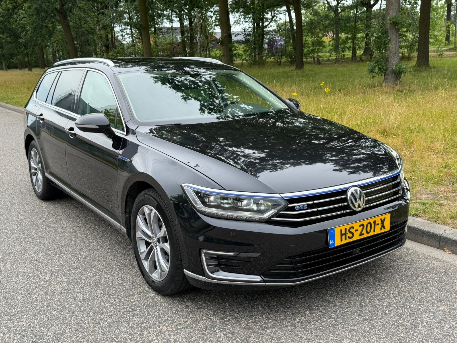 Volkswagen Passat 1.4 TSI Phev 218pk 6-DSG 2015 Zwart, Auto's, Volkswagen, Zwart, 1600 kg, 93 €/maand, Te koop