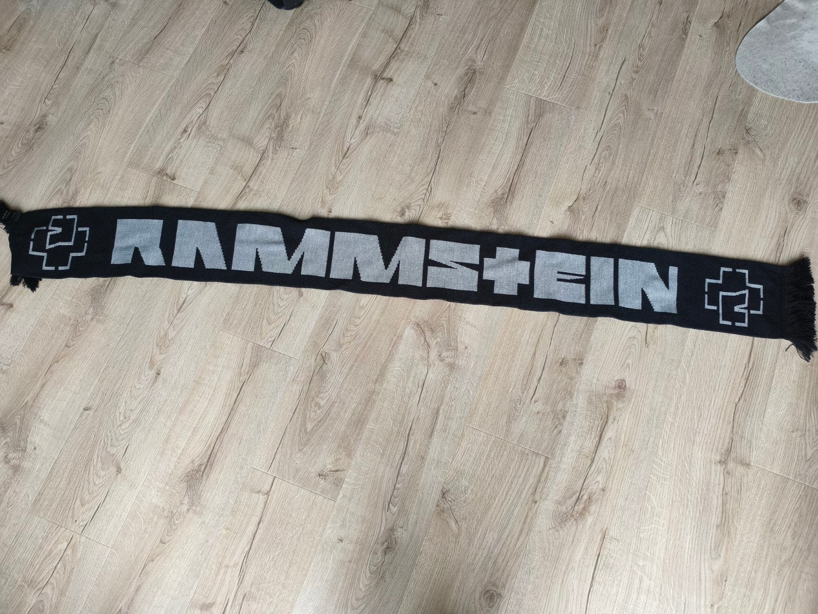 Rammstein Tour Sjaal - Zwart met logo, Ophalen of Verzenden