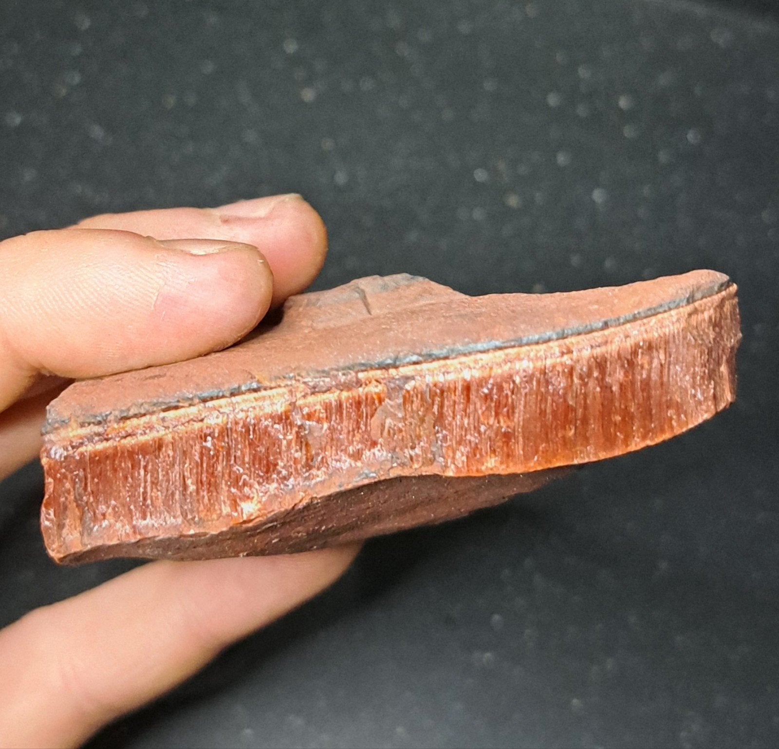 Ruwe Haviksoog edelsteen natuursteen verzameling mineralen, Verzamelen, Ophalen of Verzenden