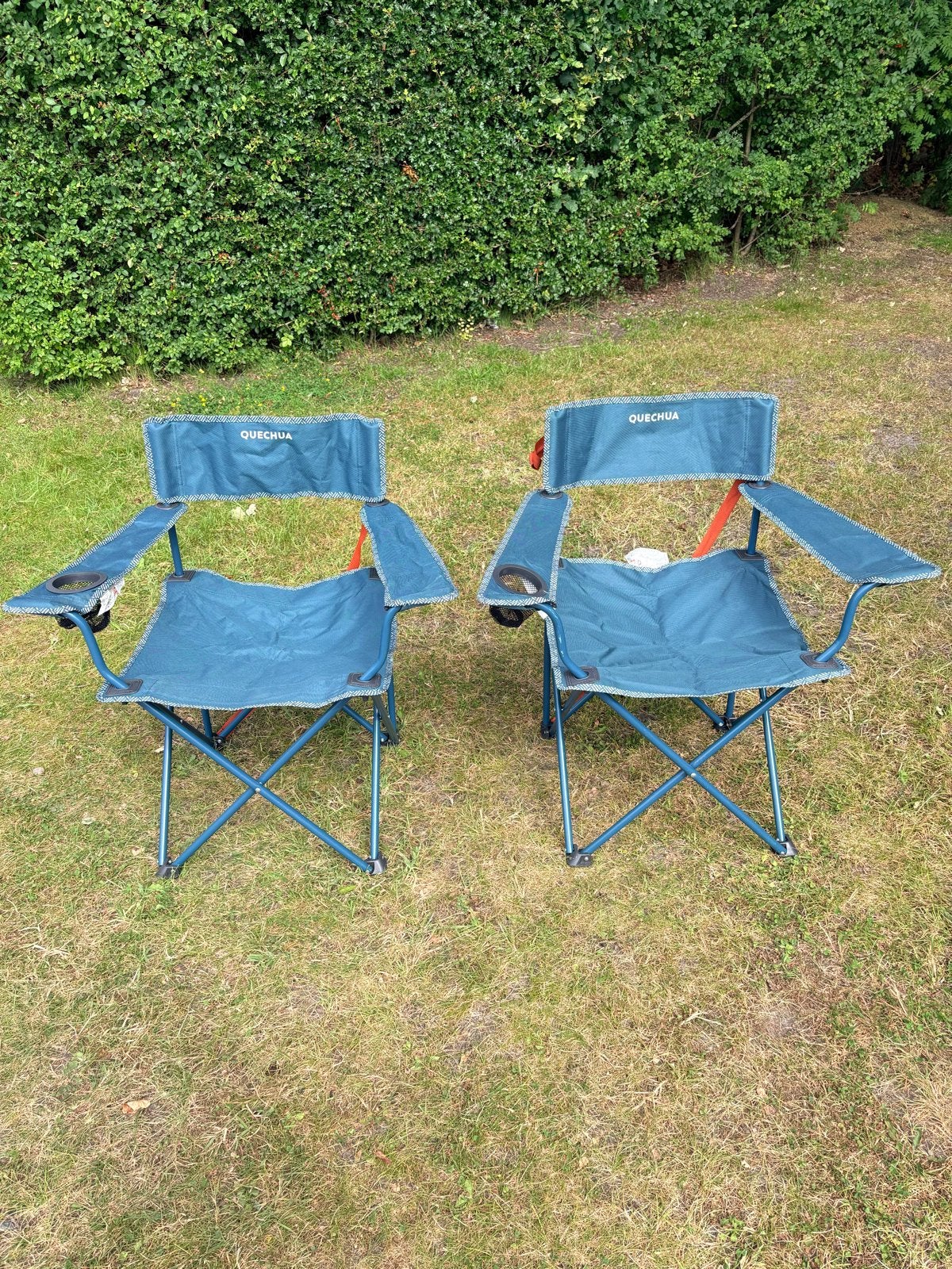 Quechua Campingstoel, Caravans en Kamperen, Ophalen, Zo goed als nieuw