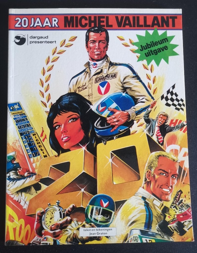 20 jaar Michel Vaillant jubileum uitgave, 1e druk, Eén stripboek, Ophalen of Verzenden, Zo goed als nieuw, Dargaud Benelux