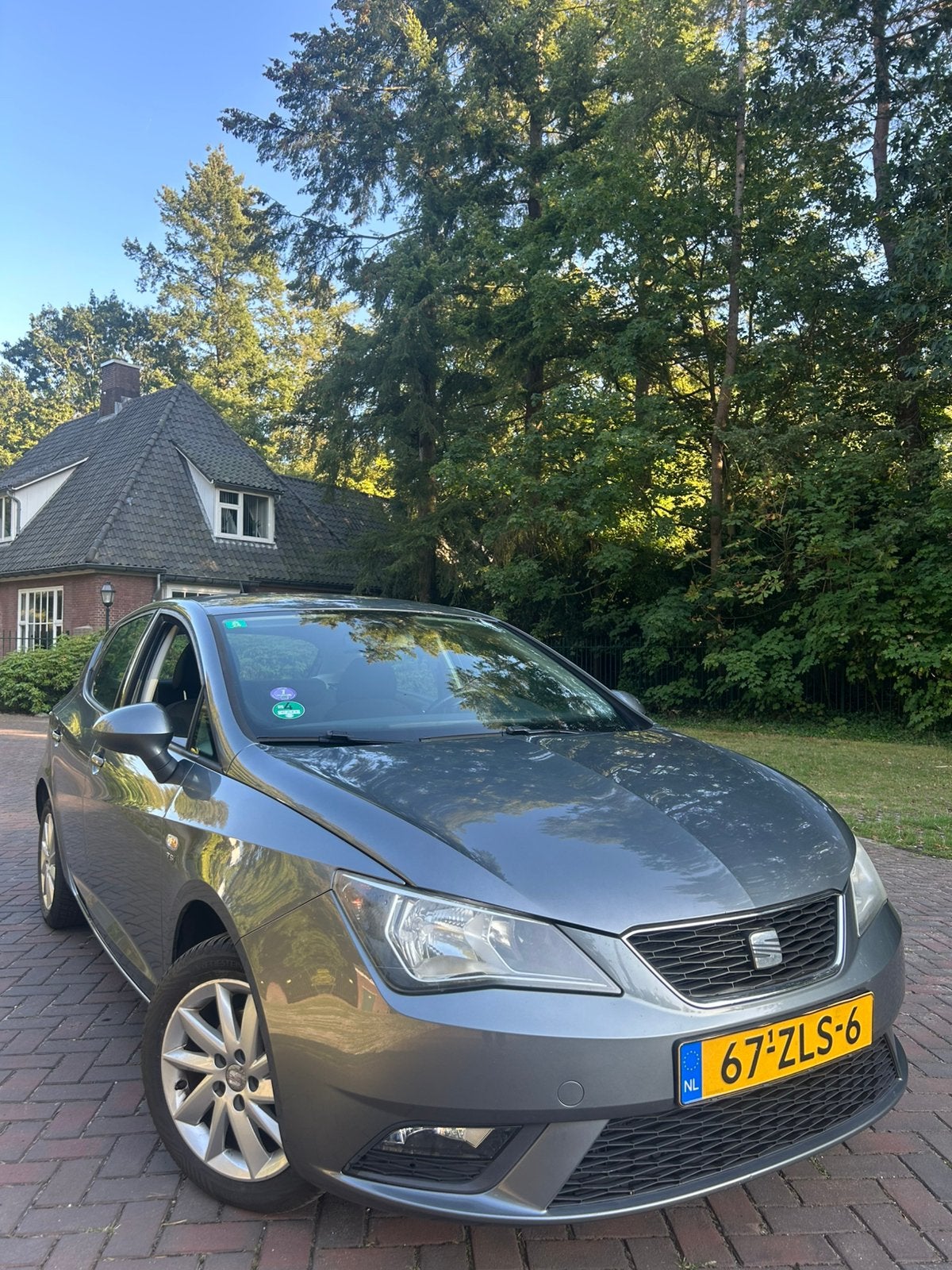 Seat Ibiza 1.2 TSI 77KW 2013 Grijs met nieuwe ketting, Voorwielaandrijving, 40 €/maand, 995 kg, Ibiza