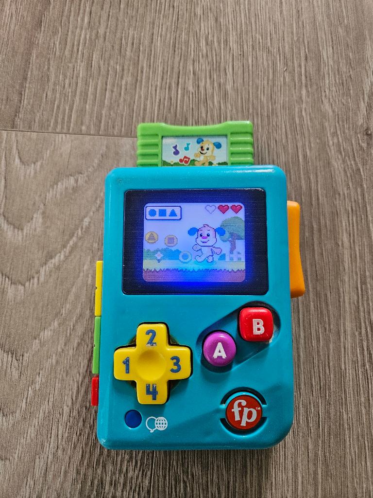 Fisher-Price Gameboy, Kinderen en Baby's, Speelgoed | Fisher-Price, Ophalen, Gebruikt, Overige typen, Met licht