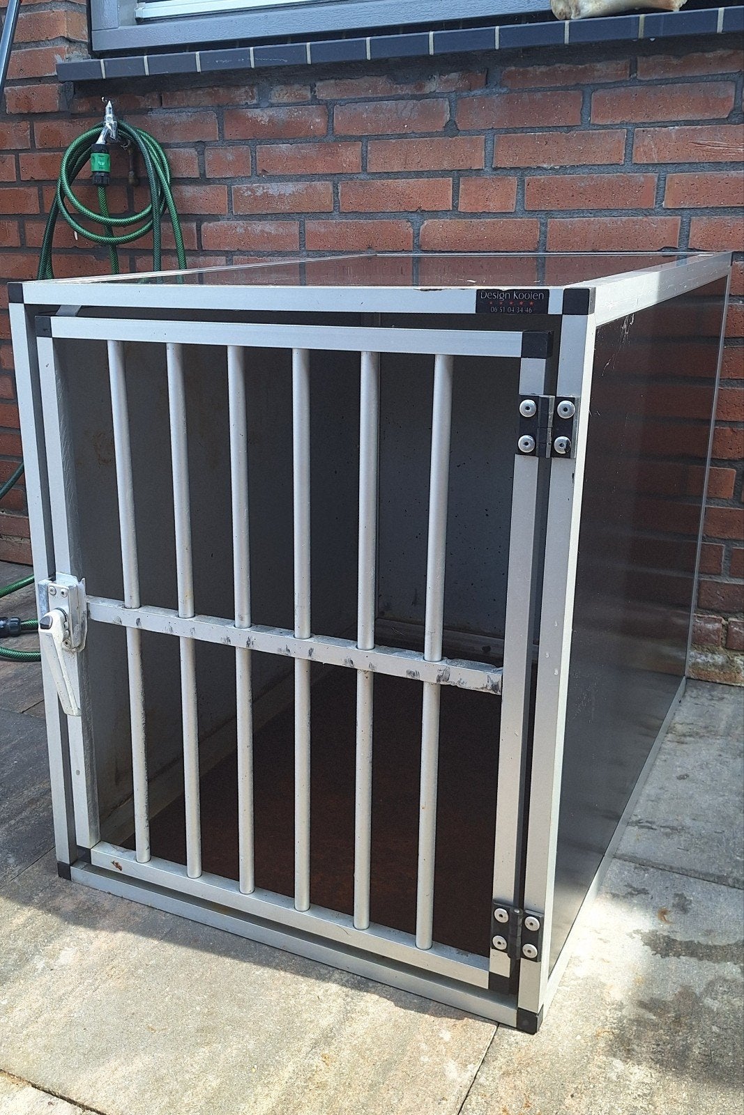 aluminium auto bench, Dieren en Toebehoren, Ophalen, Gebruikt